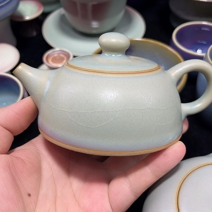 摆件陶钧窑茶器钧窑茶器