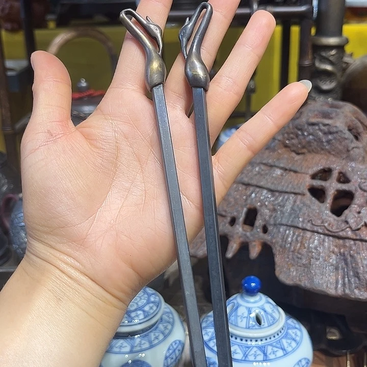 蜜安罐瓷香炉锡茶则