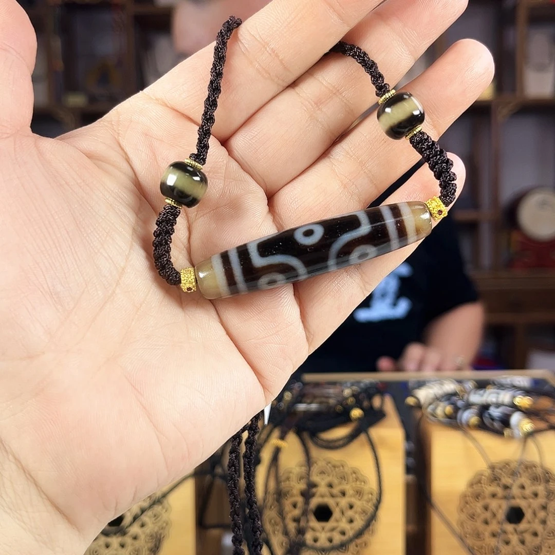 玛瑙/玉髓颈饰合金～吉品
