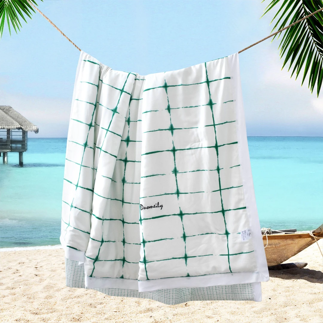 丽家平！618！就为清货 谁买谁赚 100天丝夏被 纯纯好夏被 可洗