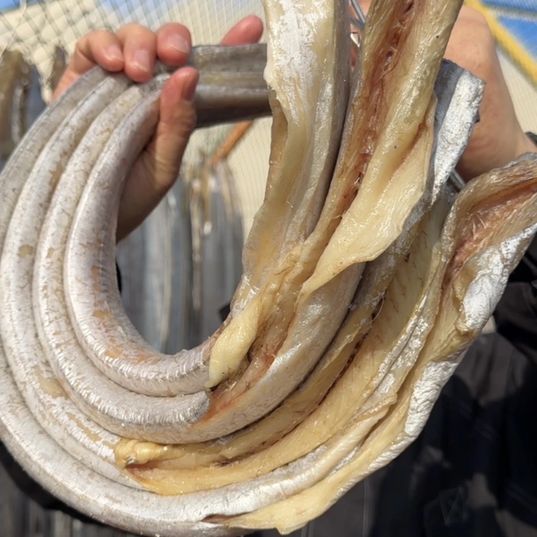 【顺丰、京东】荣成胶东一卤鲜3-4成干带鱼干 刀鱼干3斤