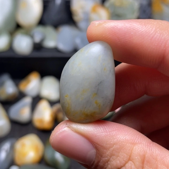 和田玉未镶嵌挂件30