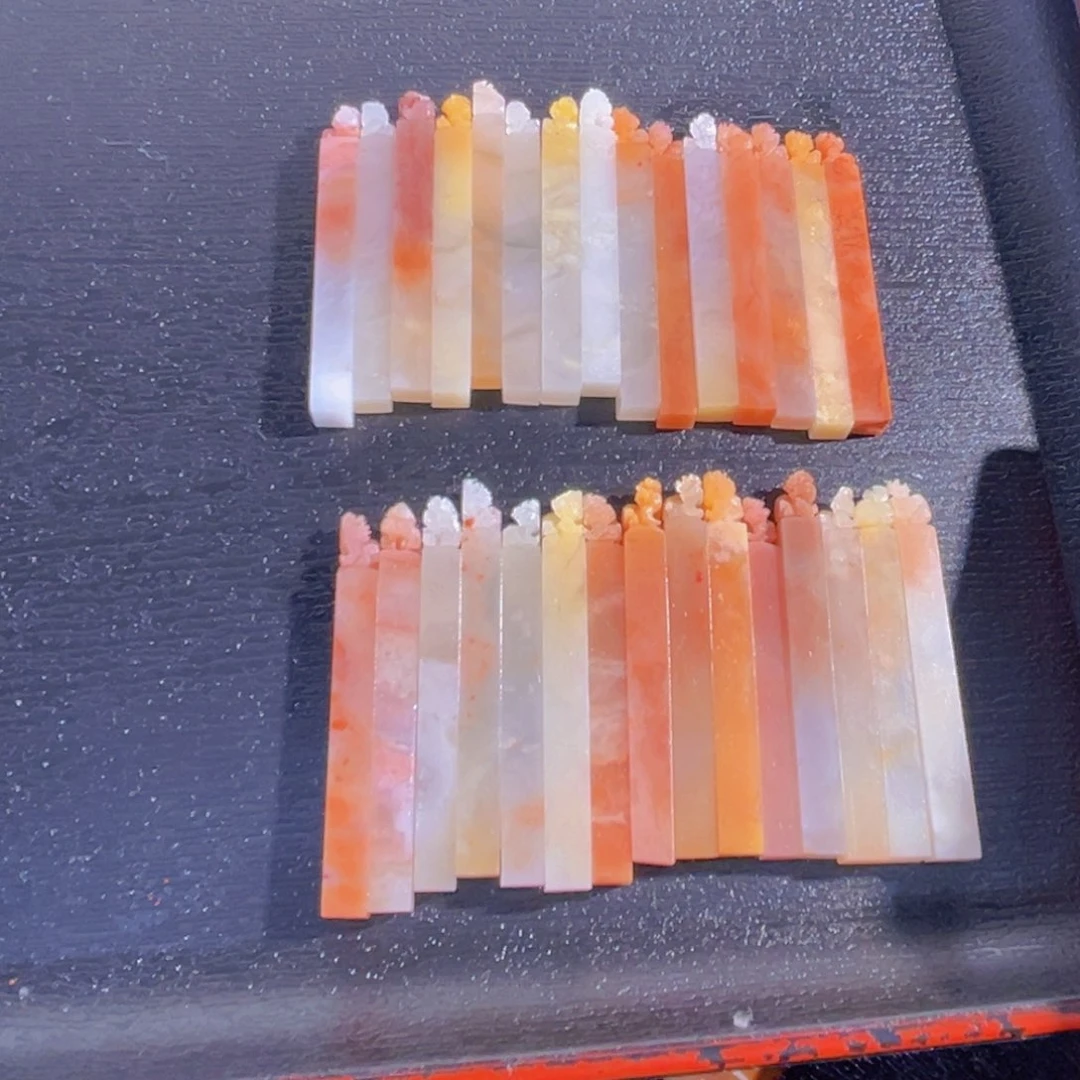 老挝石印石30个印章