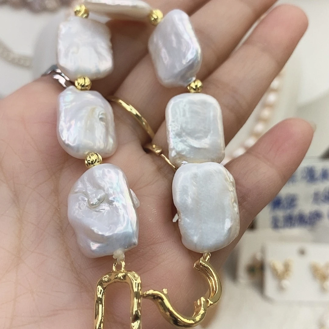 未镶嵌颈饰淡水珍珠