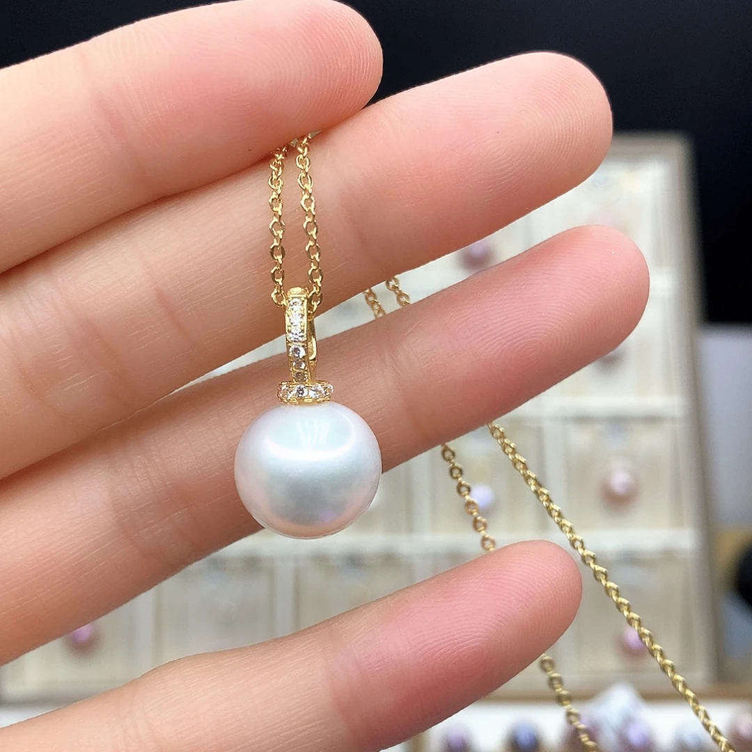 淡水珍珠颈饰合金