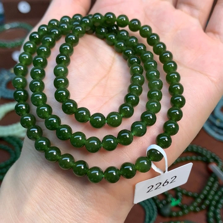 未镶嵌手链和田玉（碧玉）2262