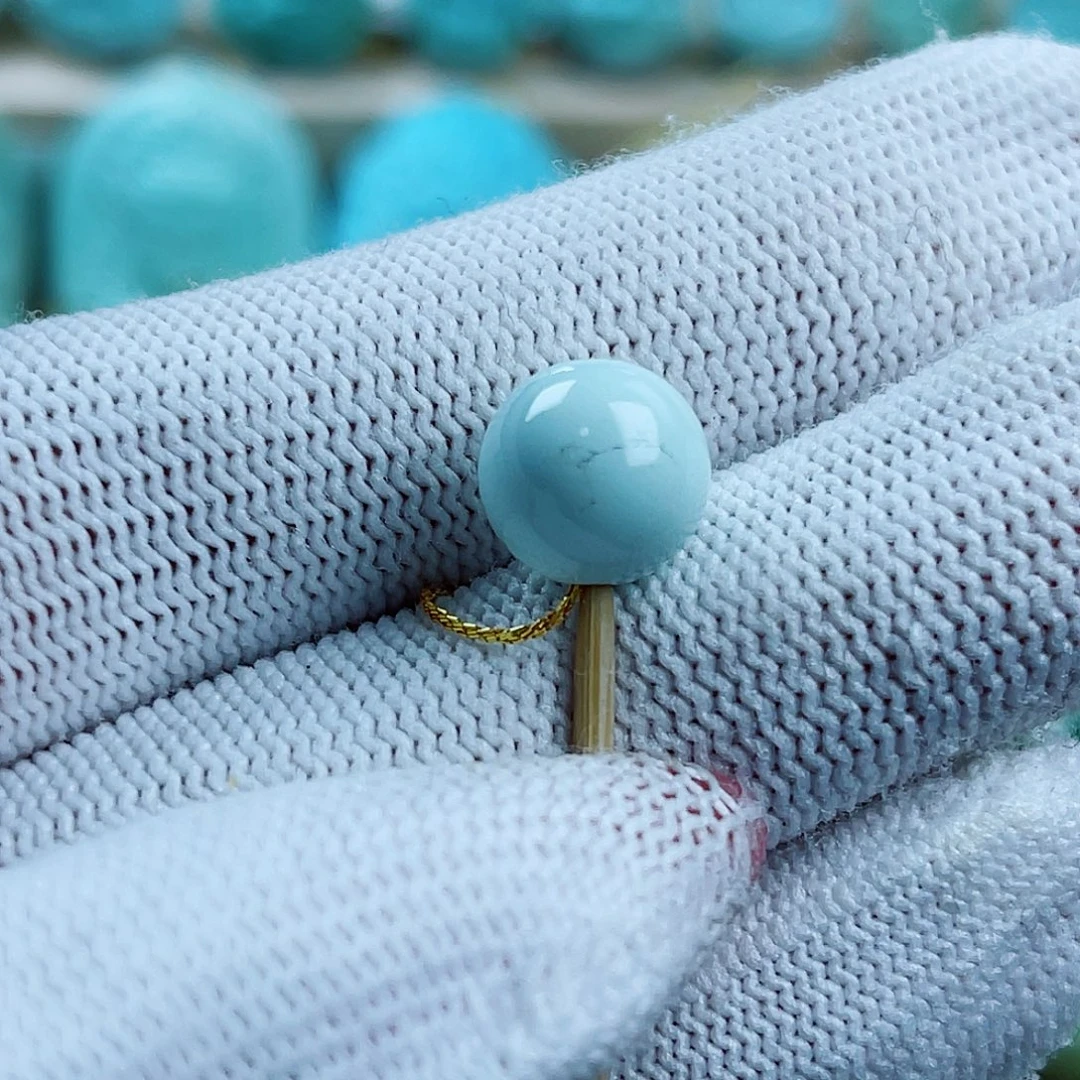 绿松石未镶嵌珠宝奇石配饰10