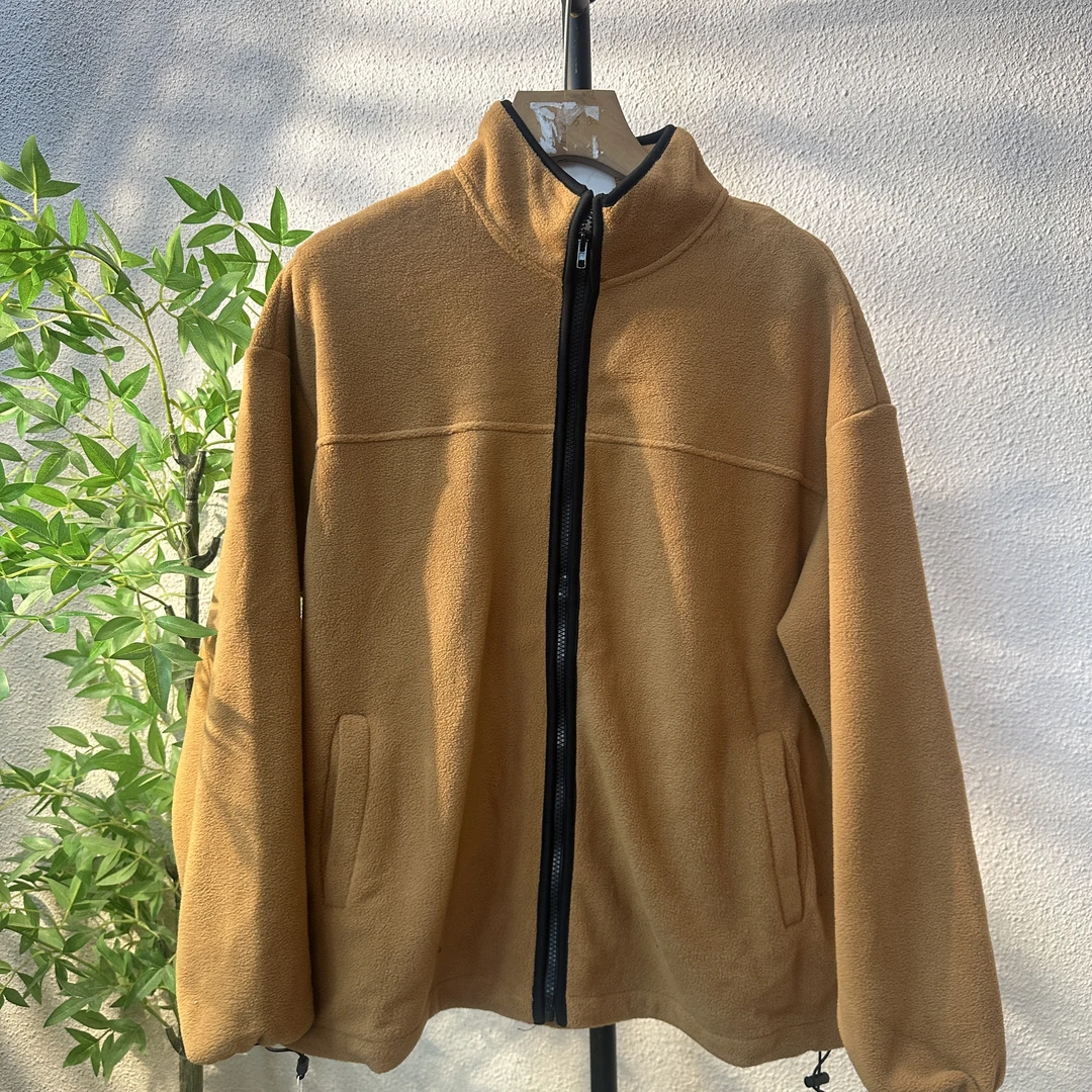 立领保暖宽松型休闲秋冬夹克活力风厚款女款外套