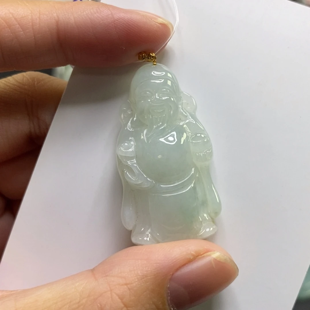 翡翠未镶嵌颈饰挂件