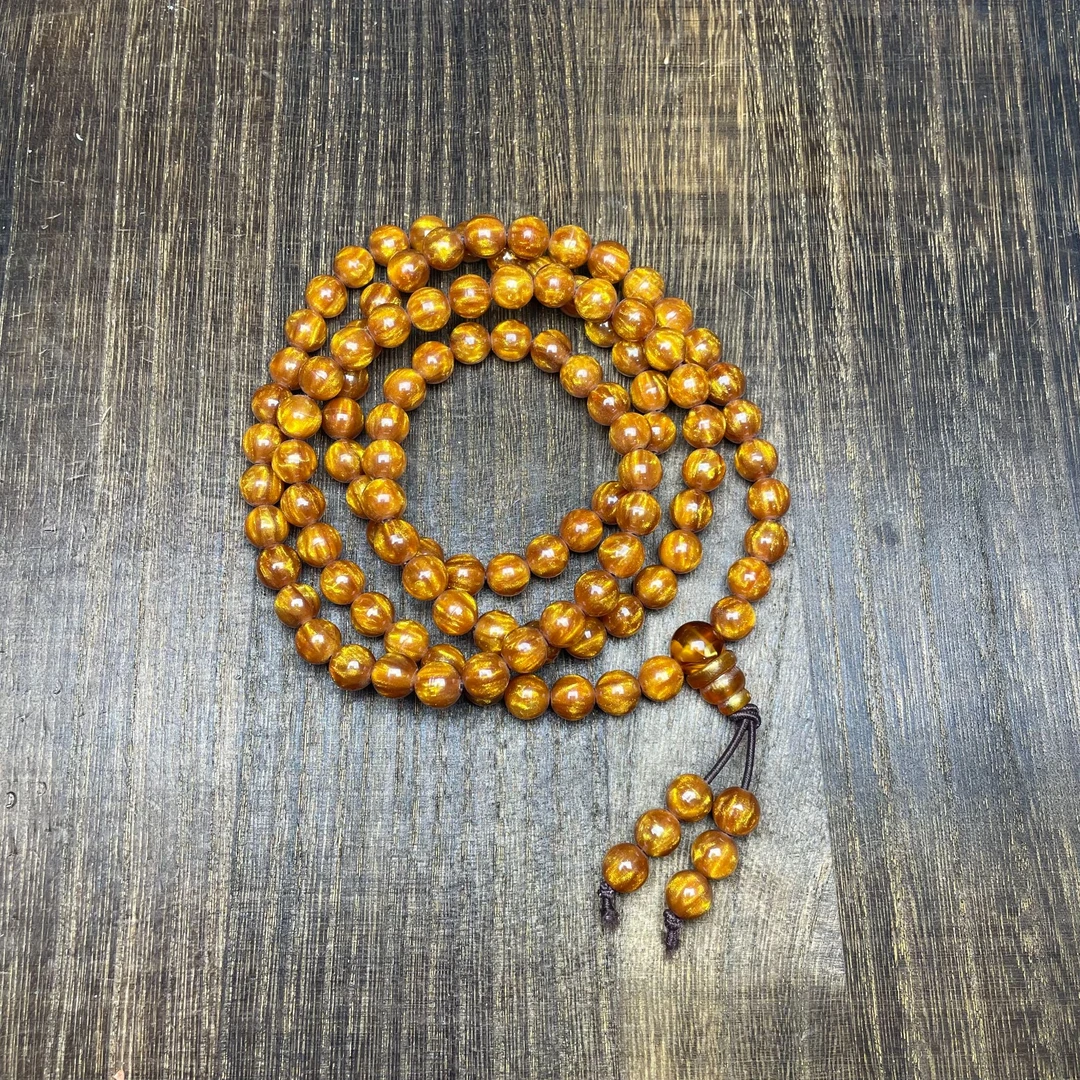 zbz169-金丝菩提手串