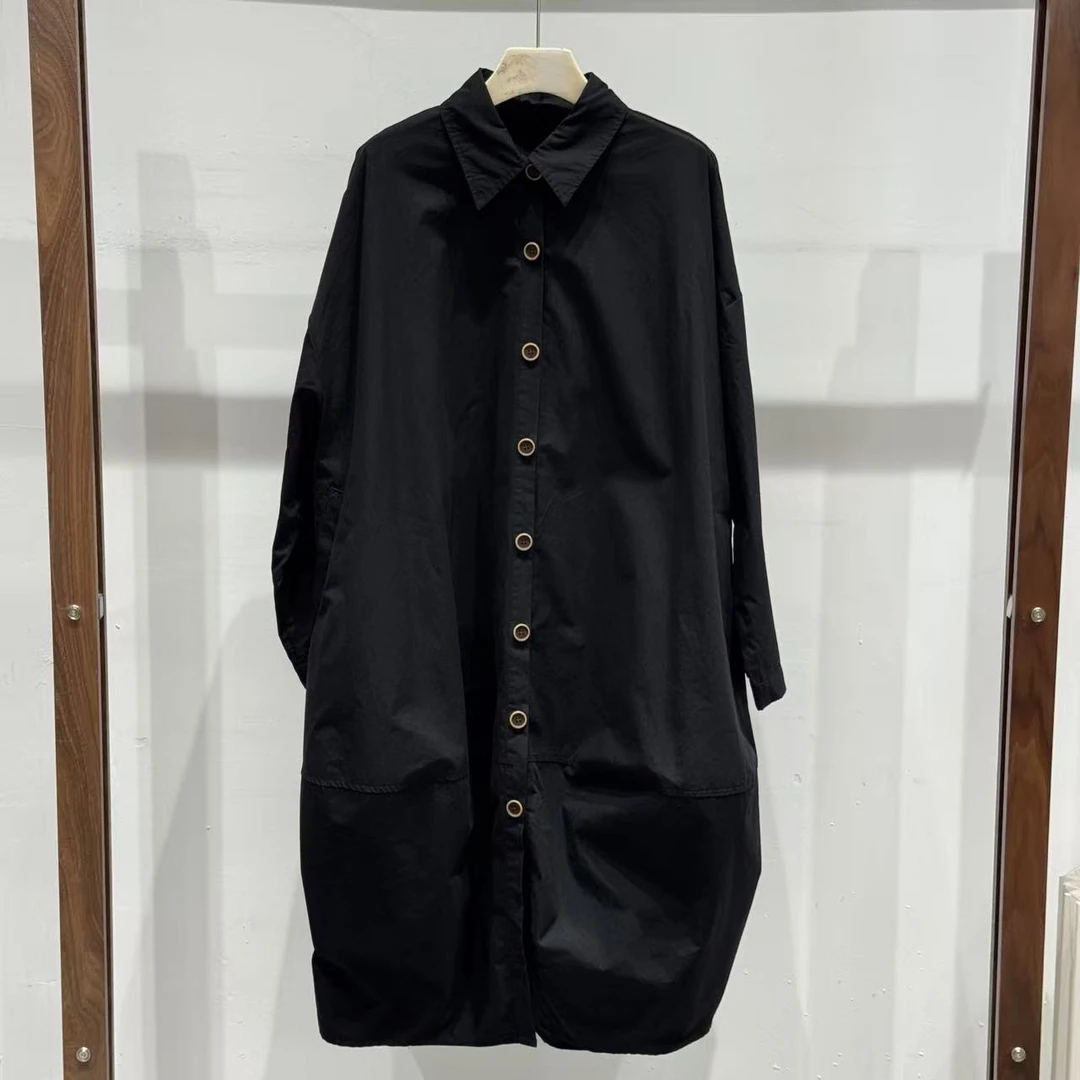 【ATAYI】零贰POLO领25357#夏季短袖常规梭织不规则宽松连衣裙