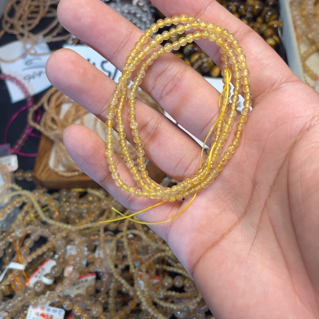 手链未镶嵌发晶水晶