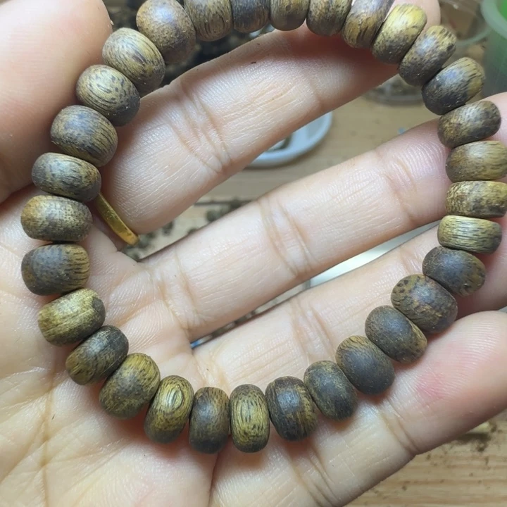 沉香沉香碎屑捡漏08算盘珠