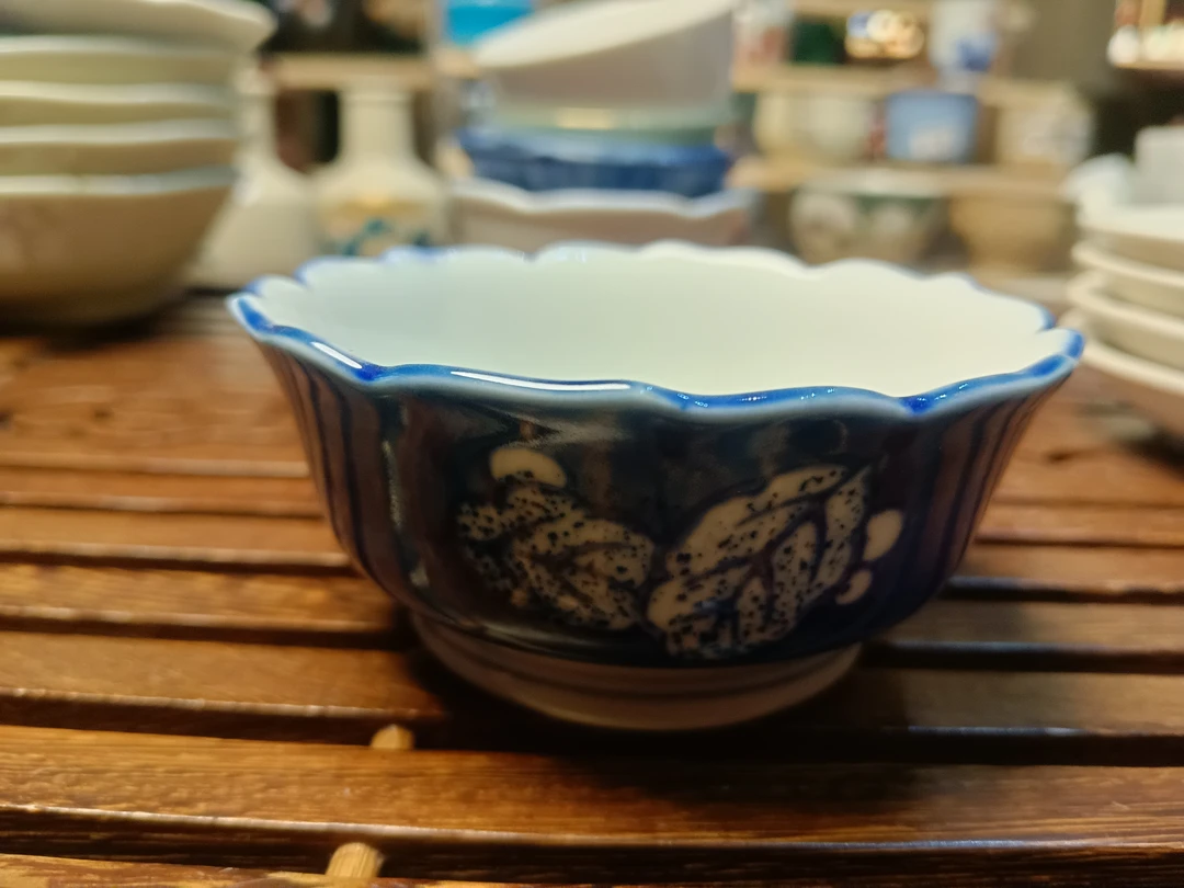 手绘创意碗 5英寸大饭碗 面碗 日式和风式陶瓷餐 具青花米碗 汤碗