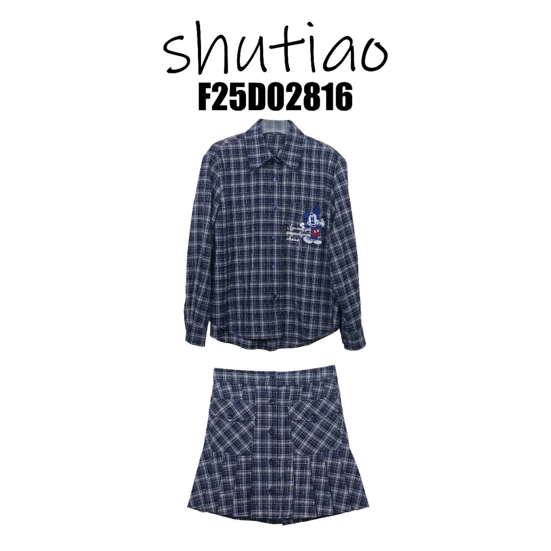 【SHUTIAO】2025夏季：新款小众设计款套装F25D02816
