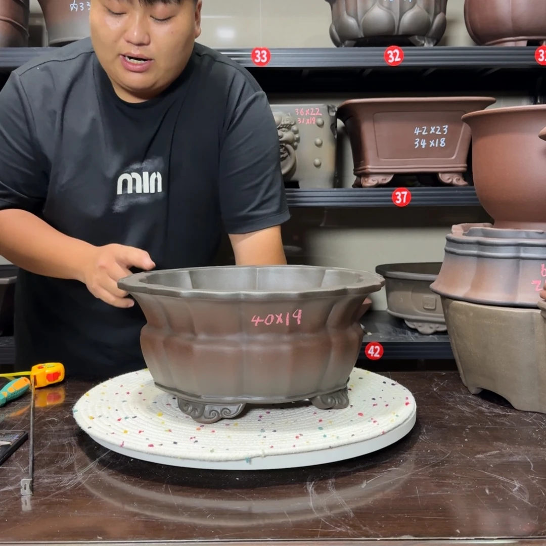 紫砂花盆紫砂花盆