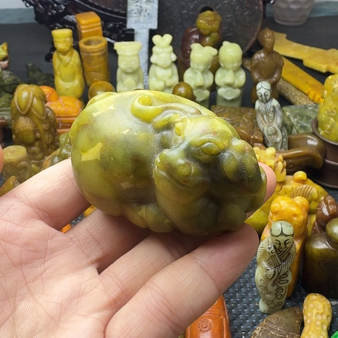 白玉菩提吊坠。。。