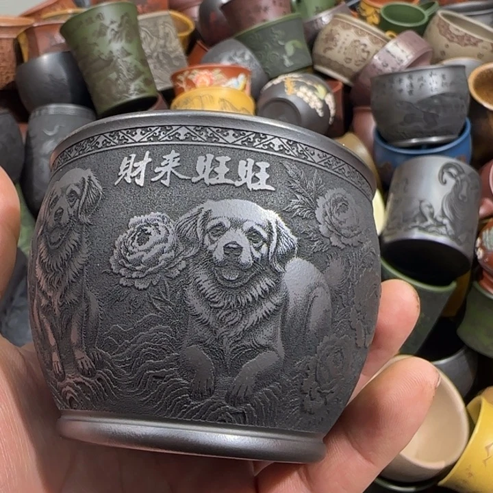 茶杯紫砂全手工制作工艺