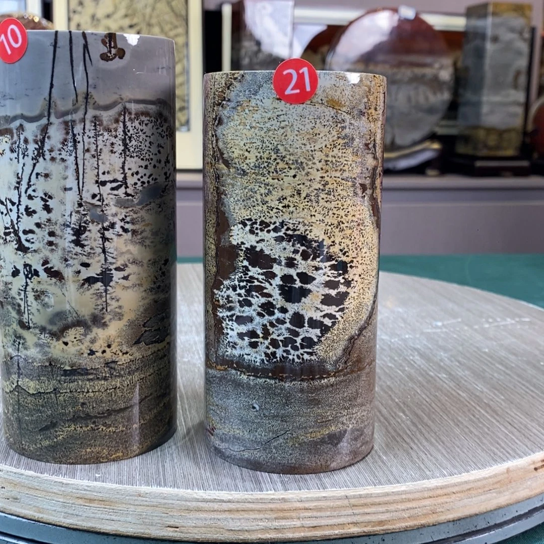 石材广西国画石草花石