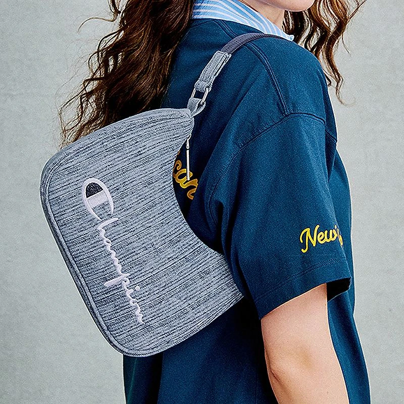 【欧若风】Champion冠军经典单肩女包25春季新款牛角包挎包25SSG75