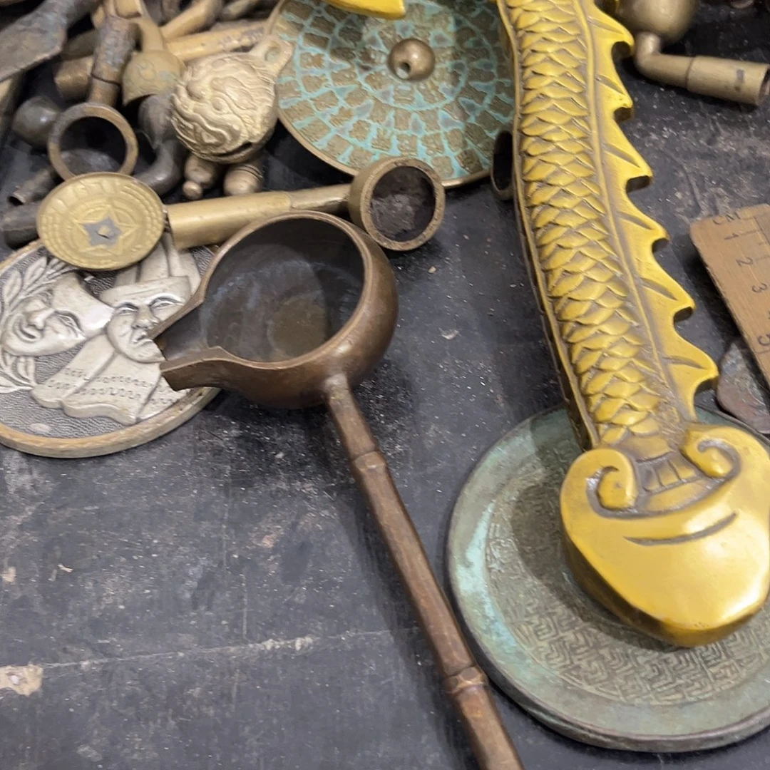 劲***腾闪电购铜摆件工艺品