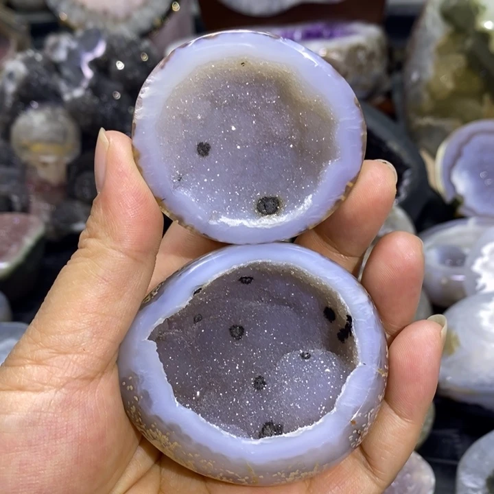 未镶嵌珠宝半成品水晶啵啵盆