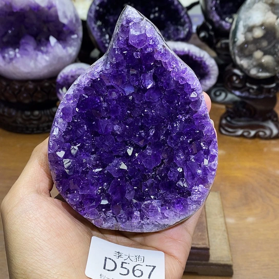 未镶嵌大型摆件（非配饰）紫晶