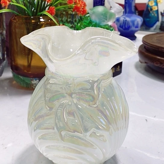 琉璃高度18厘米芬顿花器