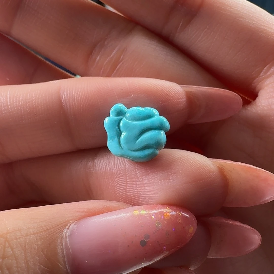 绿松石未镶嵌吊坠(不含链)运