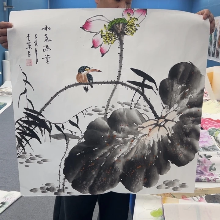 国画国画纯手绘作品