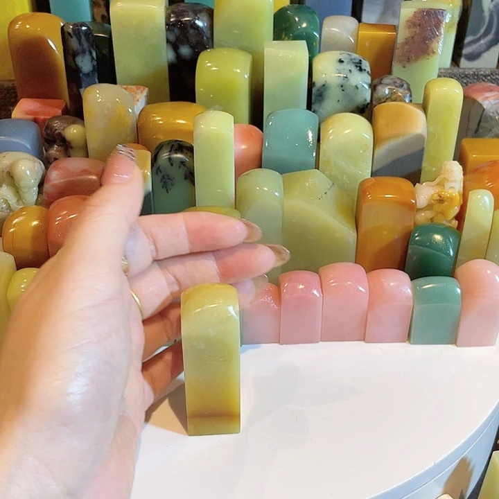 夜***渊青田石老矿青田石