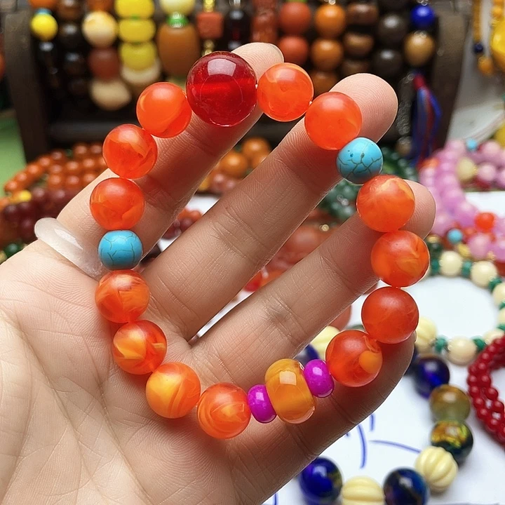 树脂制品9号设计款手串