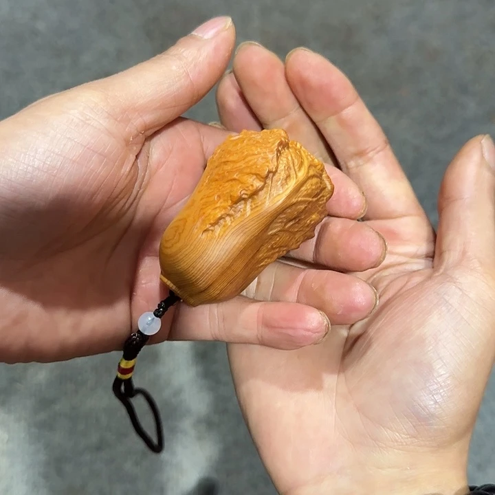 柏木（崖柏）全陈化老料把件