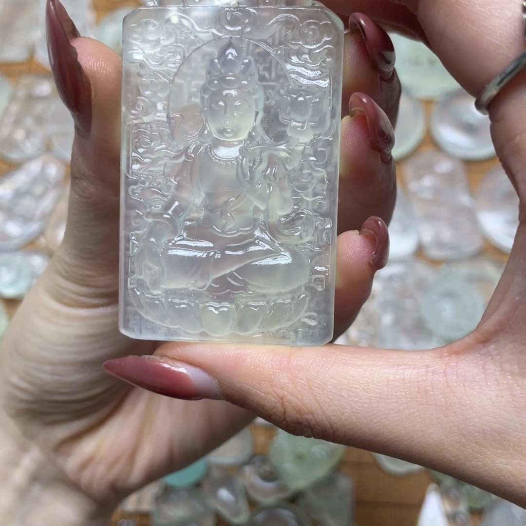 未镶嵌蛇纹石玉颈饰小*长