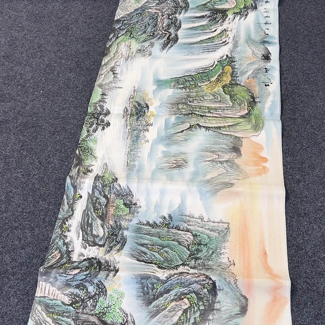 纯手绘国画作品好看