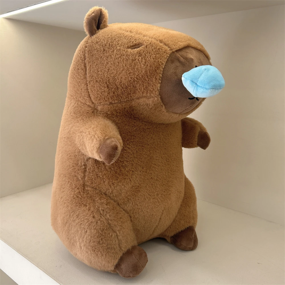 XXXK 0168 卡通柔软玩偶抱枕 鼻涕水豚