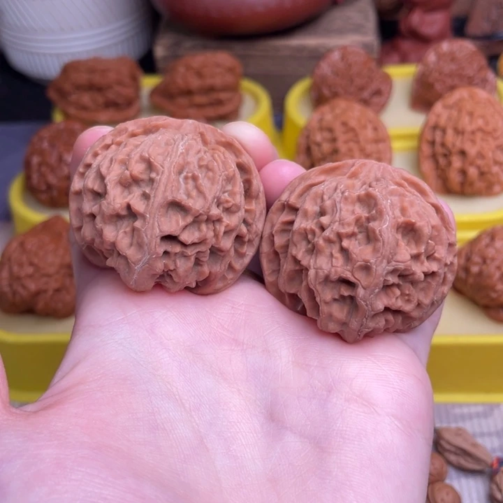 吊坠文玩核桃金钱底苹果41