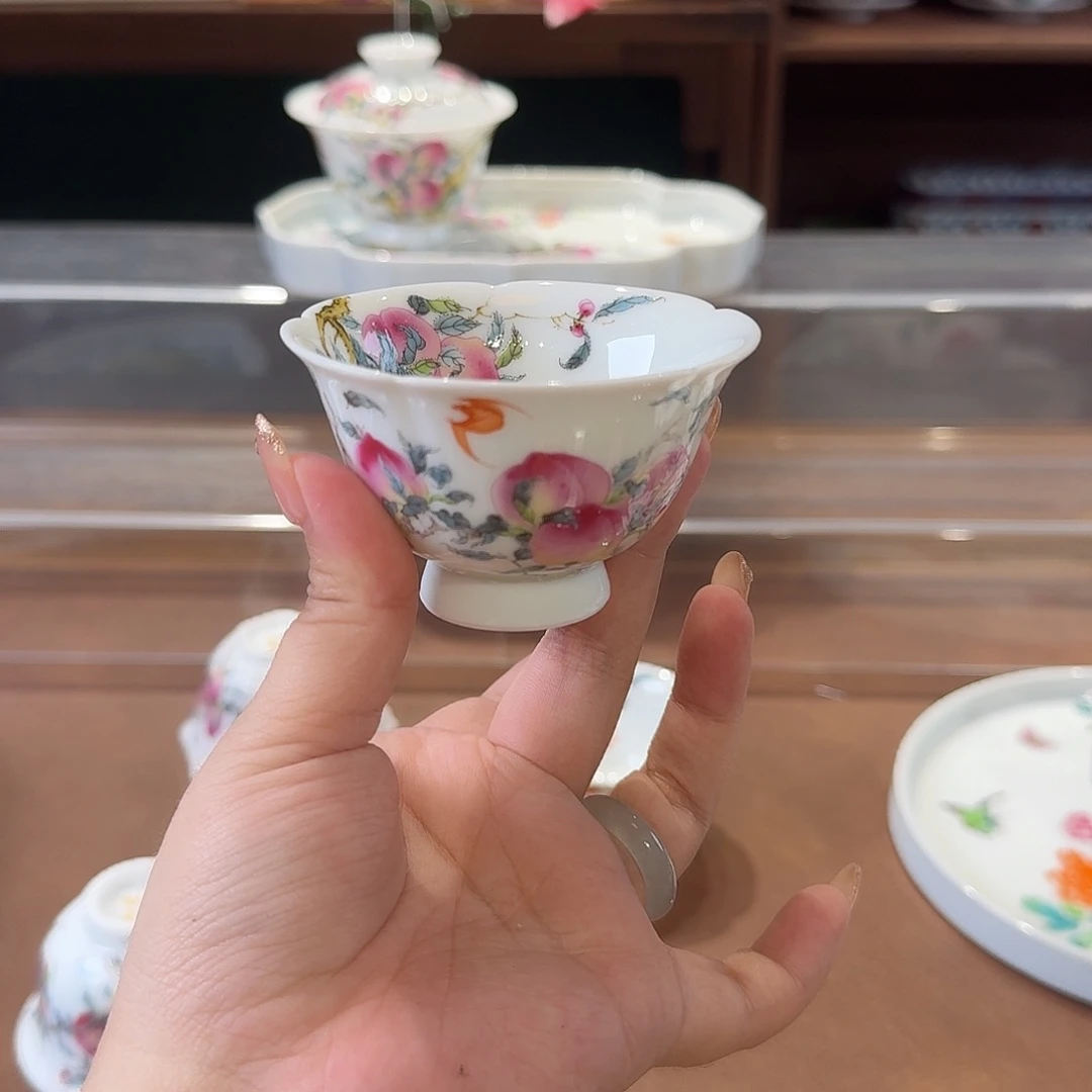珐琅彩主人杯茶具系列