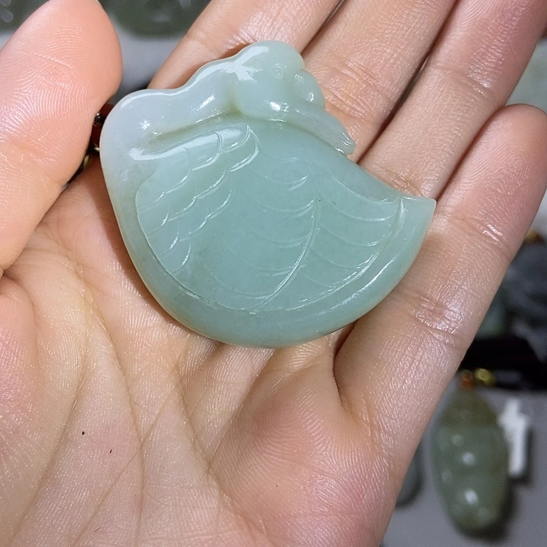 和田玉（糖玉）颈饰未镶嵌