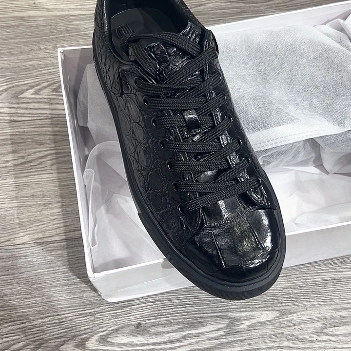 不***心织物鳄鱼板鞋41码