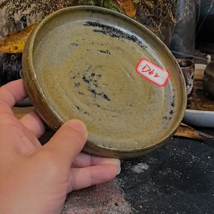 陶盘手工高温原矿窑变新品福利