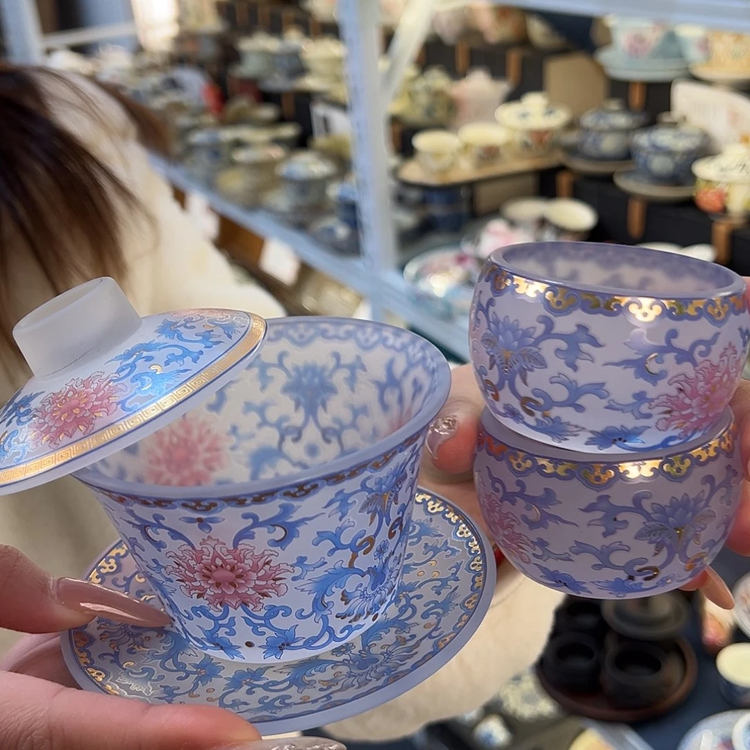 盖碗很漂亮我很喜欢