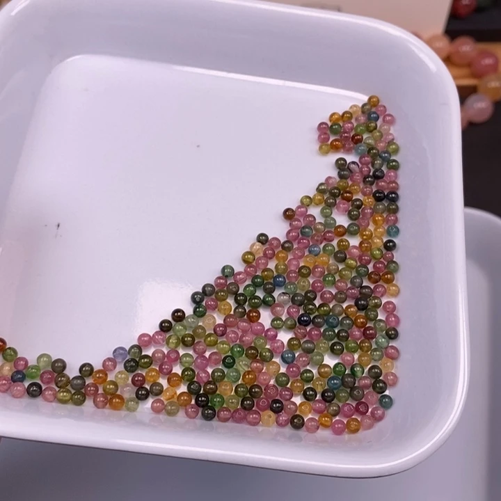 玛瑙/玉髓未镶嵌卡3碧玺30个
