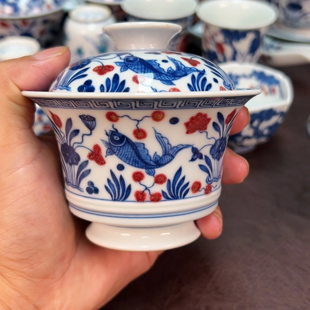 【闪购商品】景德镇陶瓷艺术盖碗