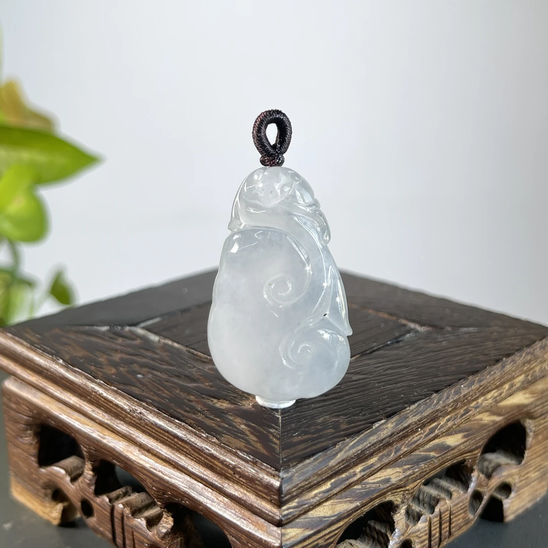 JCW30-61 天然翡翠缅甸A货 如意