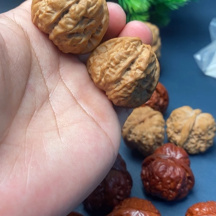 亿***稳文玩核桃把件蛤蟆头亿点