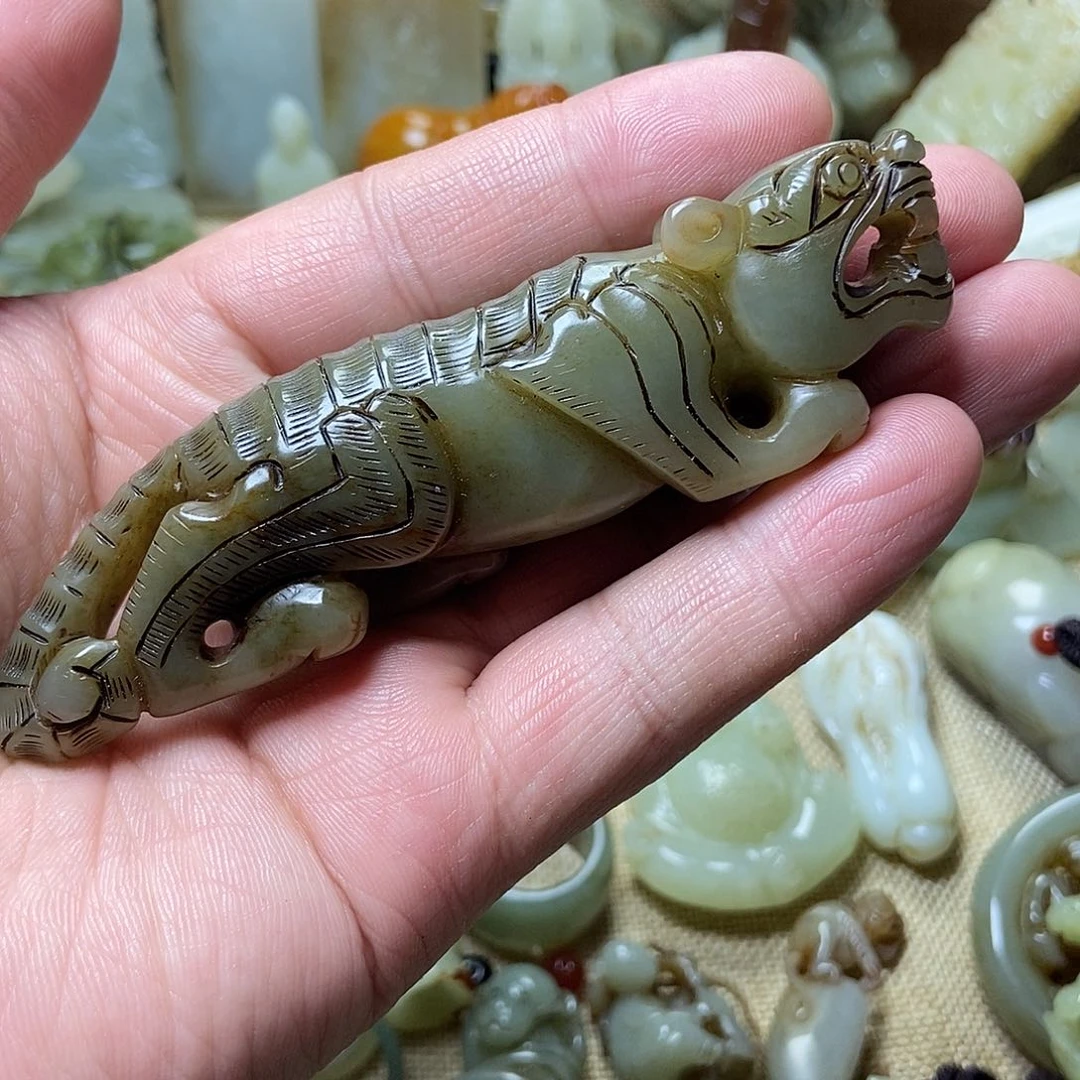 和田玉挂件未镶嵌