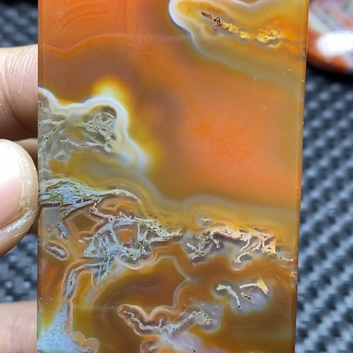 玛瑙/玉髓颈饰未镶嵌绿***湾