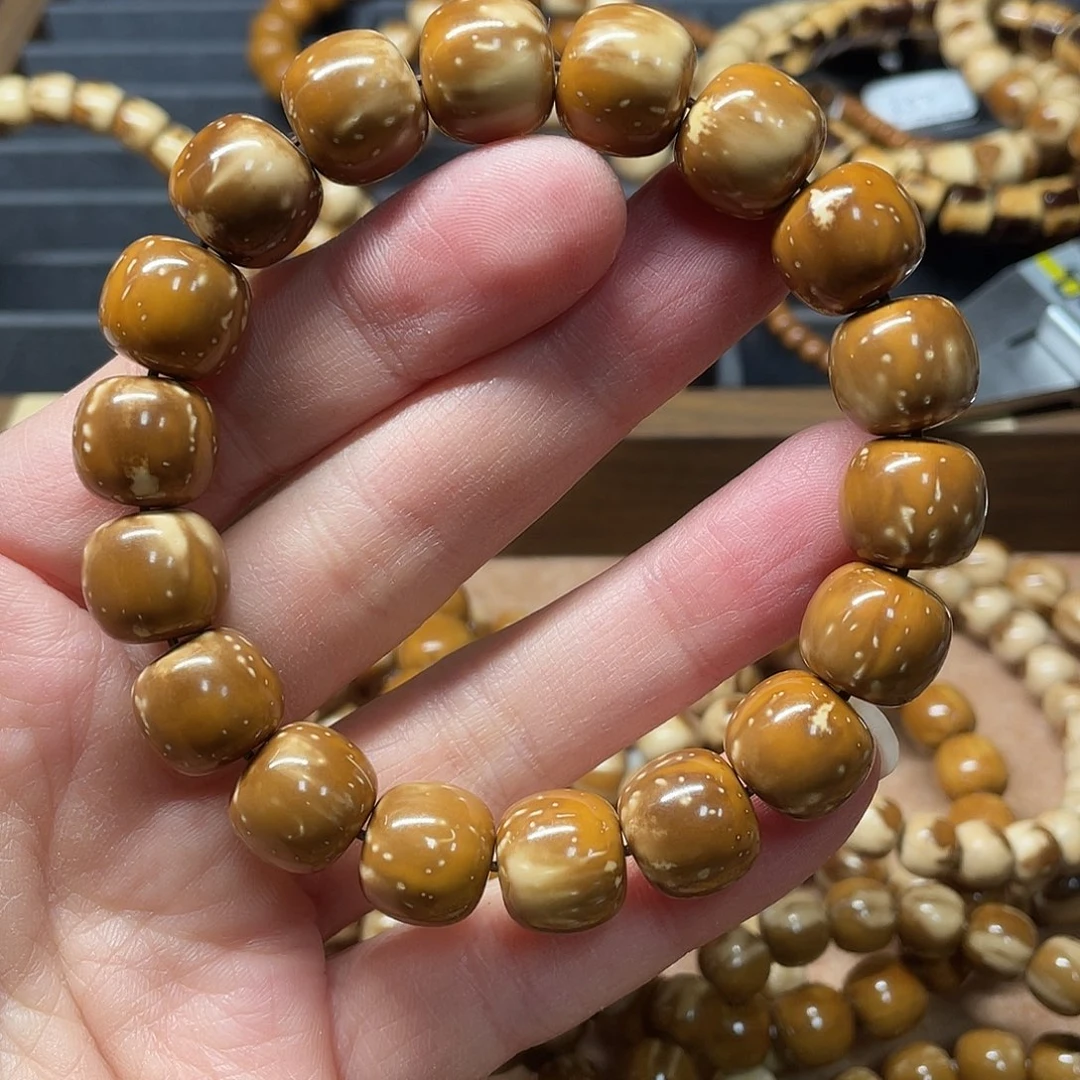 手串紫金鼠实心紫金鼠手串13花皮