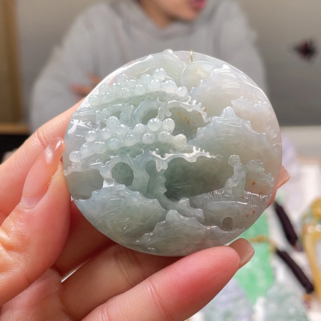 翡翠吊坠(不含链)未镶嵌